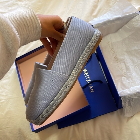 Stuart Weitzman espadrille flats - lilac - Picture 7 of 9